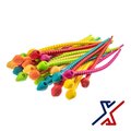 X1 Tools 7-1/2 Assorted Colors Reusable Silicone Ties, FDA Food Grade 3 Ties by X1 Tools X1E-CON-CAB-SIL-9080x3